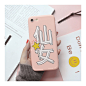 网红同款粉嫩仙女女神iPhone7 plus手机壳苹果6/6s保护套全包软壳-淘宝网