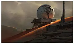 场景大触 | 顽皮狗概念艺术家Eytan Zana作品欣赏-7.GAME : Eytan Zana，来自美国的概念设计师，目前在”顽皮狗工作室”担任场景概念设计师，曾参与《最后生还者》《神秘海域》等游戏场景概念设计。Zana的作品看起来都犹如手绘油画般粗犷厚重，构图大气简洁，光影同样也是非常准确逼真。