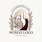 女人，logo标志矢量图素材