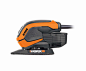 WORX WX648 65W De-Tail Sander with Accessories: Amazon.co.uk: DIY & Tools