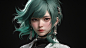 -fire-a-stylish-woman-green-hair-3d-artist-3d-model-realistic-an-3.jpg (1456×816)