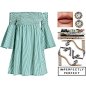 A fashion look from August 2017 featuring mini dress, high heel shoes and rhinestone earrings. Browse and shop related looks.