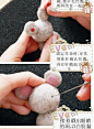 饰品DIY教程 羊毛毡小动物制作