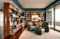 62 Home Library Design Ideas With Stunning Visual Effect : Having a home library seems so classy and distinguished. In fact, that image of a room with antique furniture and lots of books, a desk and sliding doors i
