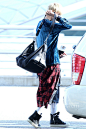 吴亦凡2013年10月14日机场街拍