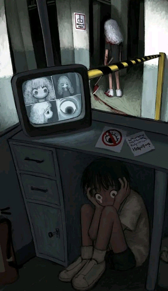 有什么比较压抑的图片捏_核战避难所吧_百...