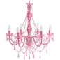 Gypsy Pink Chandelier
