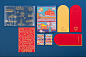 Taipei Metro / Year of the Monkey Commemorative Tickets : To celebrate the 20th anniversary of the Taipei Metro system, this One-day Pass Ticket design features 20 unique city images, in which 20 Taiwan macaque monkeys are looking for celestial peaches. I