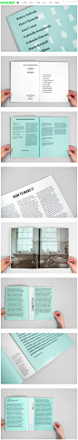 Cornell University MFA年度展览目录册设计 设计圈 展示 设计时代网-Powered by thinkdo3 #设计#