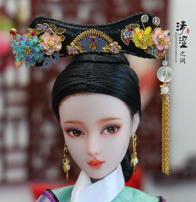 可儿芭比心怡 obitsu27古装娃饰 ...