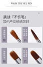 指甲油胶专用不刺激美甲洗笔水啫喱清洁水水晶杯油性开笔护理工具-tmall.com天猫