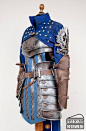 Grey Warden Armor from Dragon Age, December 2015. Foam, fabric, fake leather…