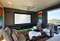 Media Rooms contemporary-home-theater