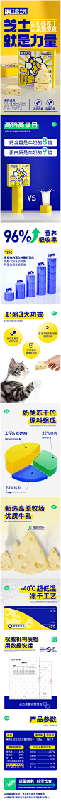 【预售】麻球说芝士奶酪冻干100g饼宠物补钙零食美毛磨牙成幼猫咪-tmall.com天猫