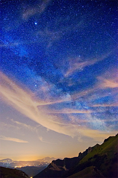 海边听海采集到素材 & 星空