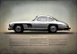 Car Collection (Mercedes 300 SL) on the Behance Network