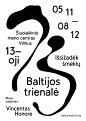 partyzanai pop - without letters live, by tadas karpavicius - typo/graphic posters : lithuania, 2017