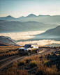 car automotive   Vehicle 3д visualization Render 3ds max corona Nature mountains