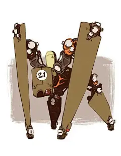 意大利画师Giorgio Baroni机械人设计 ​​​​