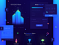 ICO landing page cash blockchain token bitcoin currency crypto ico web design page landing