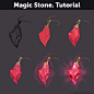 Magic Stone. Tutorial by Anastasia-berry