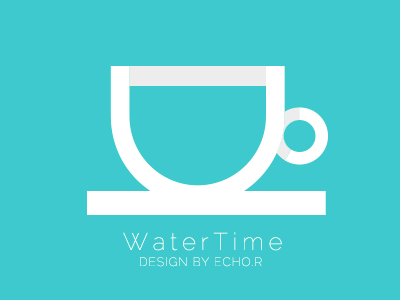 Water TIME 闹钟APP UI设...