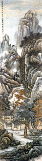 现当代山水国画欣赏－高清、现当代山水国画