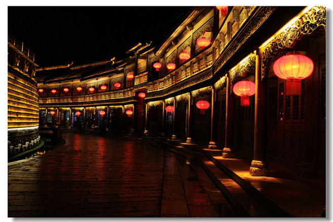 led城市亮化工程古建筑夜景竟然一直被人重名不能忍同采自sztatts