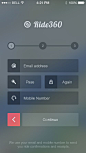 Modern Sign UP / Login Forms UI Designs-25 #signup #uidesign #signupscreen #uiux #loginapp #signupapp #ios7