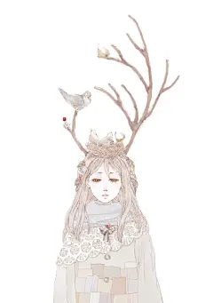 那天我在角落低血糖。-痂禾__涂鸦王国插画