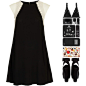 A fashion look from July 2015 featuring embellished dresses, Monki and platform sandals. Browse and shop related looks.