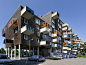 MVRDV - WOZOCO : This building was the first housing complex realized by MVRDV.  The client, a large housing corporation, wanted 100 units for elderly p...