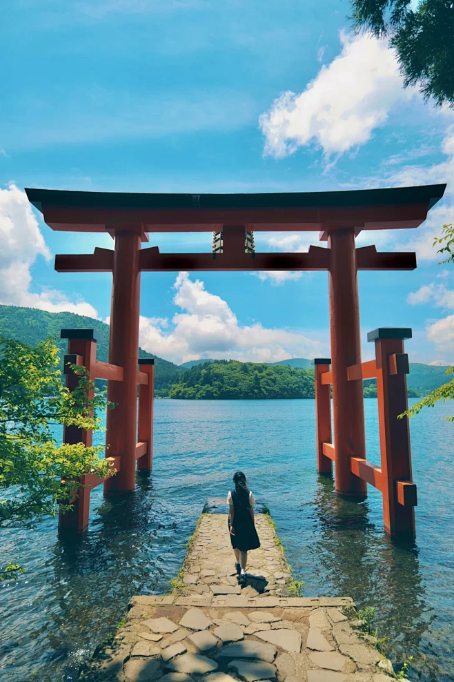 为了这个机位去了一趟箱根⛩️ - 小红书