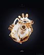 White Gold Heart, Vladislav Ociacia : Project for my shop. 
Soon in stock - https://www.buyourobot.com/downloads/category/robotic-organs/robotic-heart/