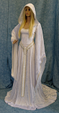 medieval renaissance ELVEN FAIRY dress custom made. $295.00, via Etsy.