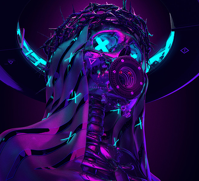 NEON cross