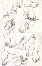 #人体# <a class="text-meta meta-tag" href="/search/?q=部位">#部位#</a> A study of feet. Special thanks to Kayla Jones for lending hers. 脚