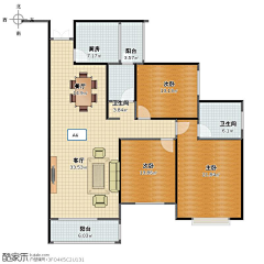 霍HikL_采集到户型图