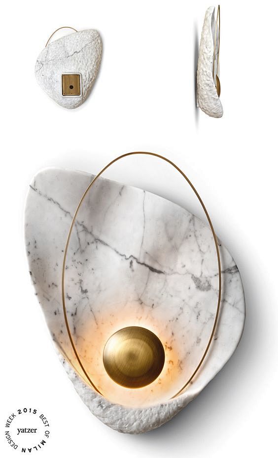 Pearl wall lamp by G...