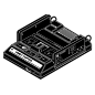 Console p.1 : Серия черно-белых иллюстраций любимых консолей.