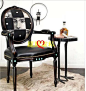 法式家具新古典实木带扶手漫咖啡餐椅 美式复古雕花餐椅高档书椅-淘宝网