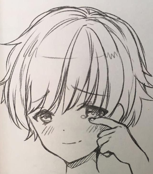 《影子漫画》漫画中人物哭泣的几种表现画法