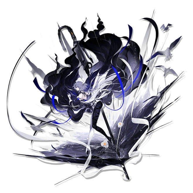 明日方舟立绘_絮雨_2-花瓣网