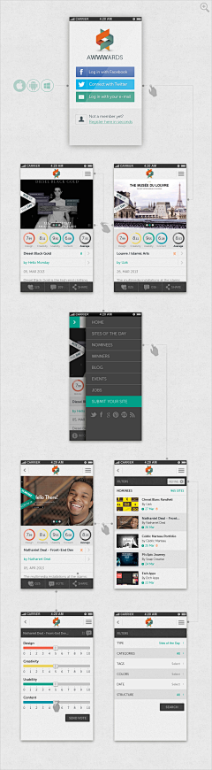 人人都爱大黄采集到UI·Design