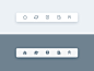 Tabbar Icon 导航栏图标 底部栏 tabbar 图表 branding gui app icon app icon design illustration app界面 ui
