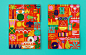 Carnaval design brand identity marketing   visual identity Social media post ILLUSTRATION  graphic design  design gráfico Digital Art 