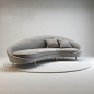 3 Seats Modern Art Sofa