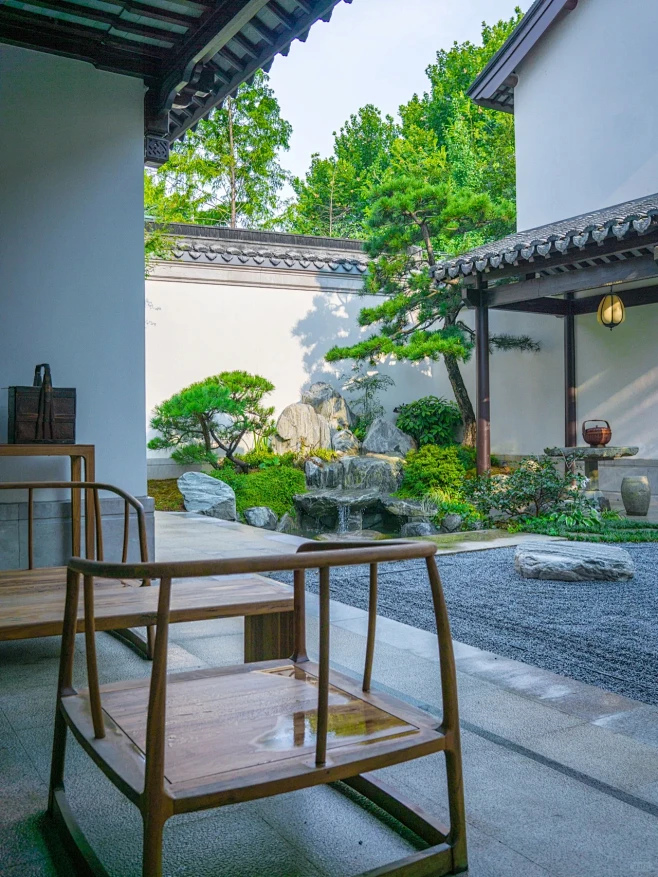 简中｜禅意庭院小景，写意精致生活-花瓣网
