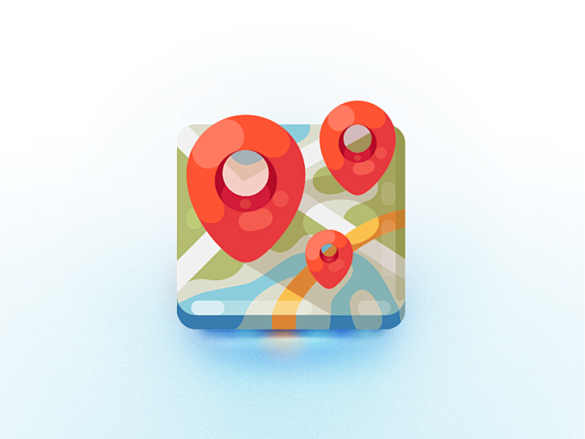 Map icon pin icons i...