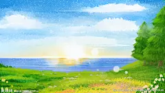  小清新简约创意海报图片